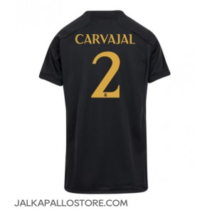 Real Madrid Daniel Carvajal #2 Kolmaspaita Naisten 2023-24 Lyhythihainen